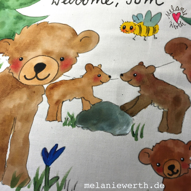 Bleibende Geschenke Zur Geburt
 Bärenfamilie