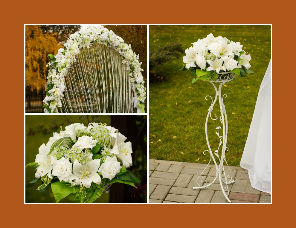 Blumendekoration Hochzeit
 Freie Hochzeit – Trauung im Garten oder im Freien