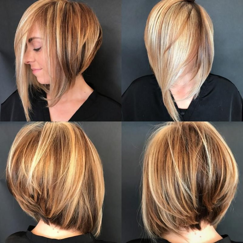 Bob Frisuren Mittellang Hinterkopf
 Haarstyling Tendenzen 2018 Bob Frisuren Hinterkopf gestuft