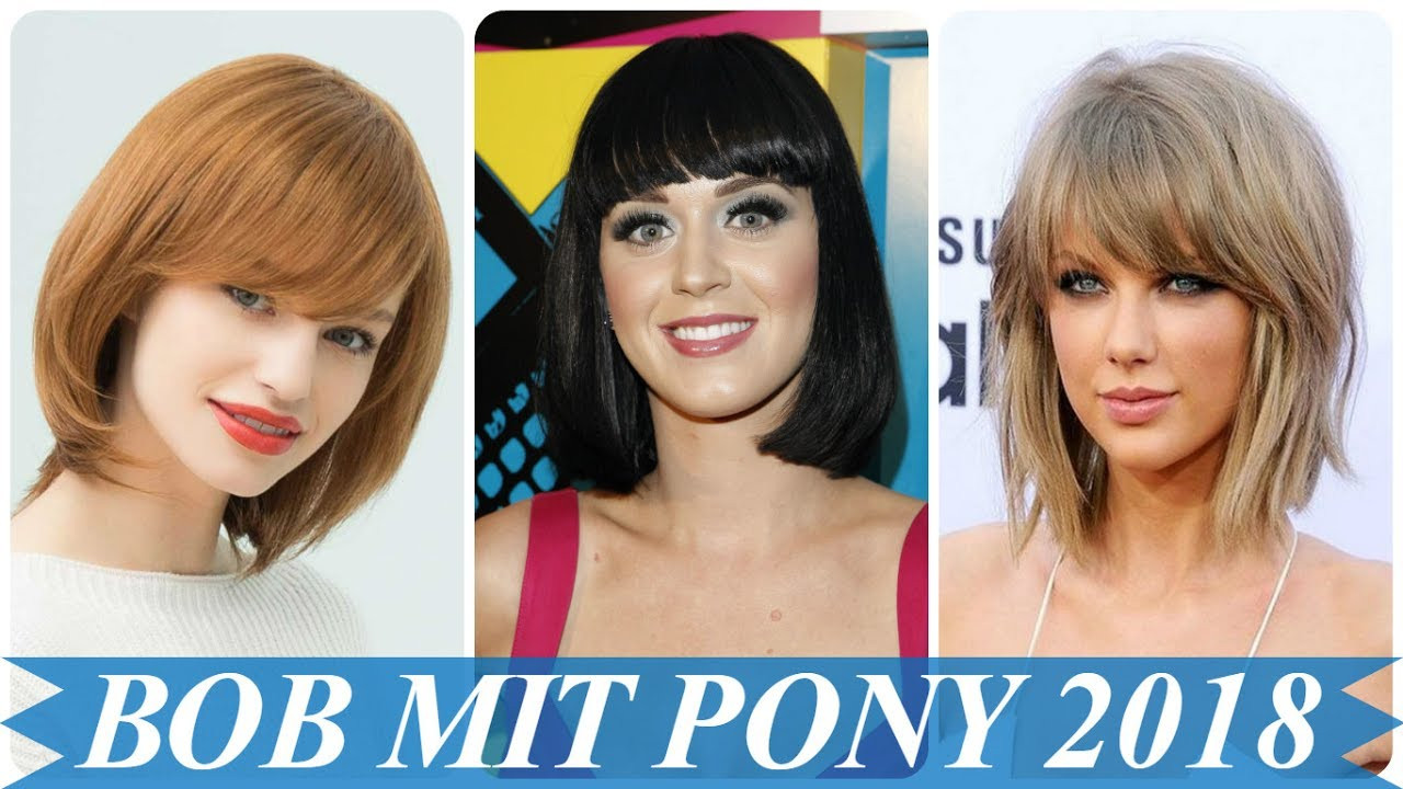 Bob Haarschnitt Mit Pony
 Neue bob frisuren mit pony 2018