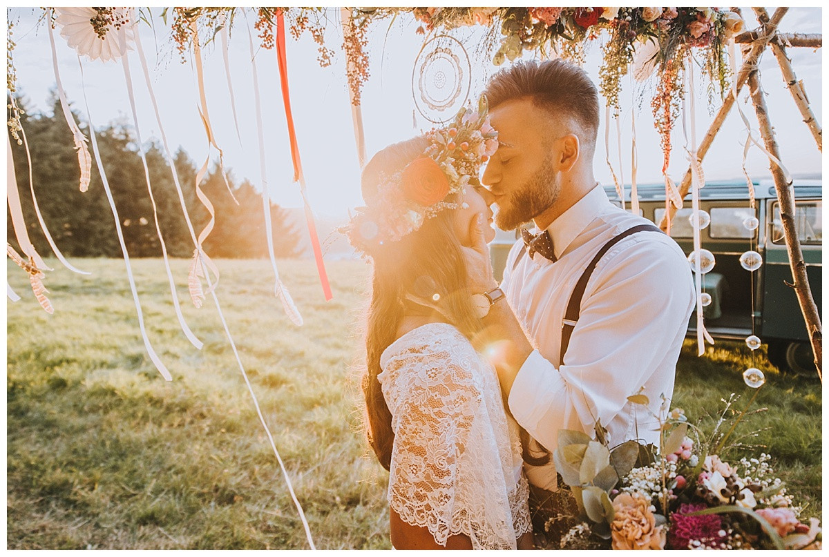 Boho Style Hochzeit
 Boho Waldhochzeit Styled Shoot