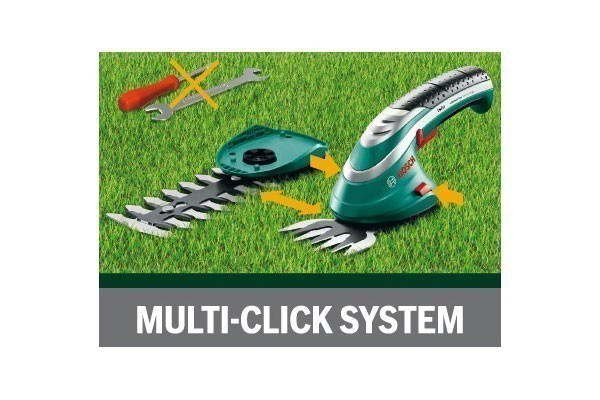 Bosch Diy Akku Gras- Und Strauchscheren Set Isio
 Bosch Isio Akku Gras und Strauchscheren Set mit