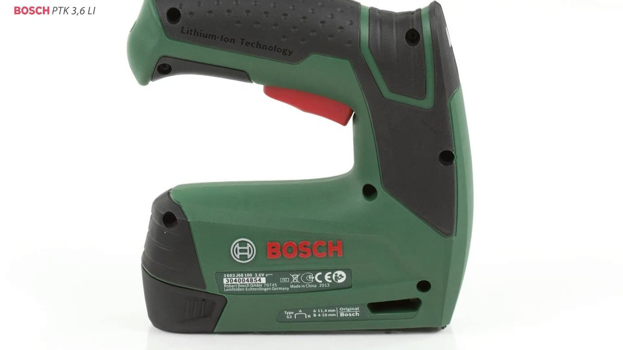 Bosch Diy Elektrotacker Ptk 14 Edt
 Bosch Diy Elektrotacker Ptk 14 Edt