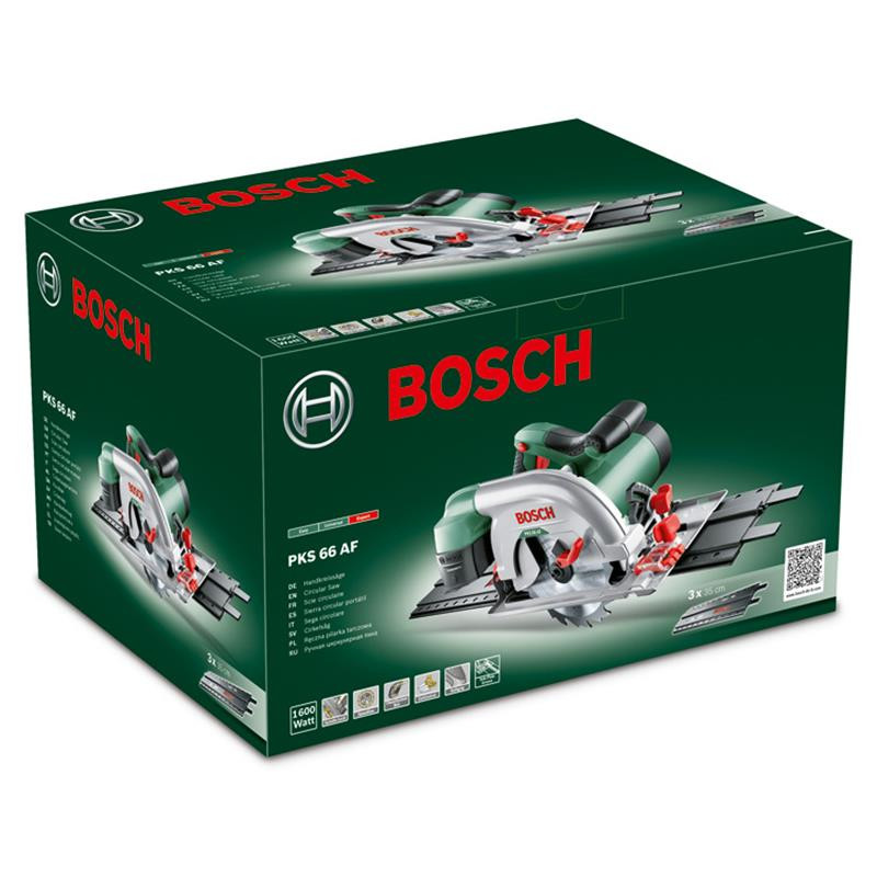 Bosch Diy Kreissäge Pks 66 Af
 Bosch Handkreissäge PKS 66 AF inkl Führungsschiene 190 mm