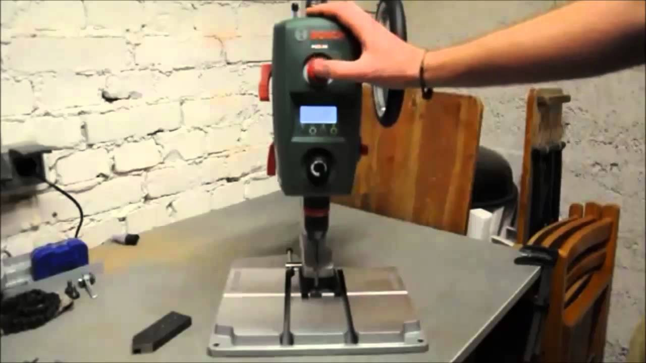 Bosch Diy Tischbohrmaschine Pbd 40
 Test Bosch PBD 40 Tischbohrmaschine Expert 710 W elektr