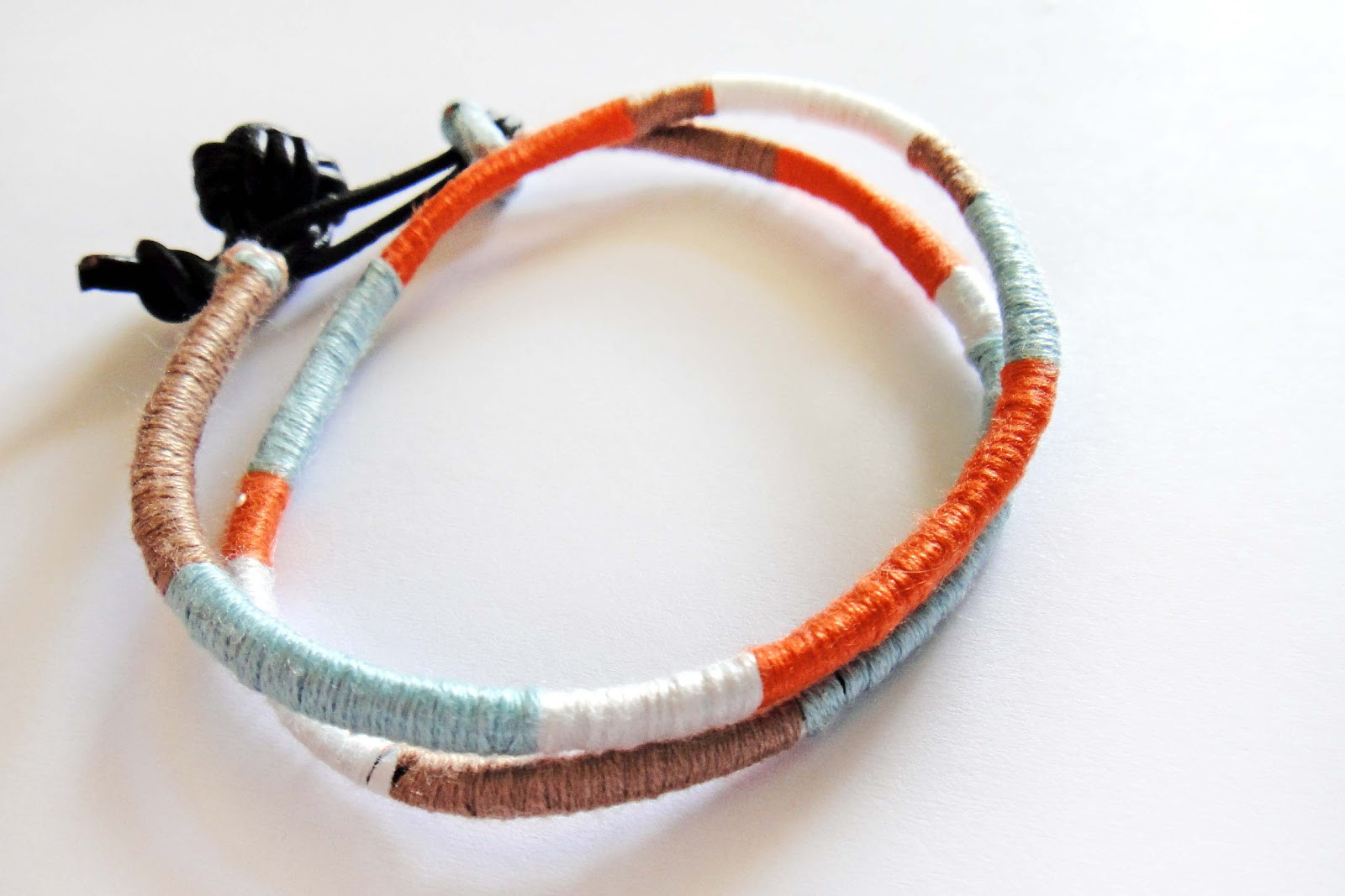 Bracelet Diy
 The Gilded Hare Tutorial DIY ColorBlocked Friendship
