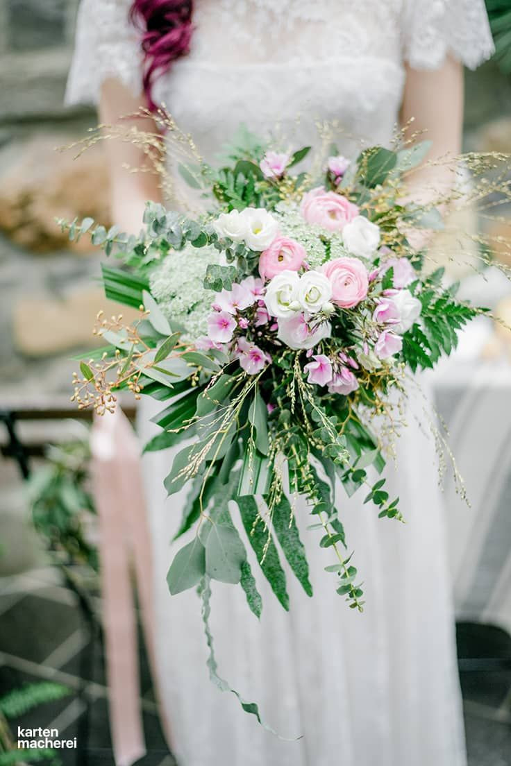 Brautstrauß Megan
 Farn und Feen Green Boho Hochzeit Hochzeit