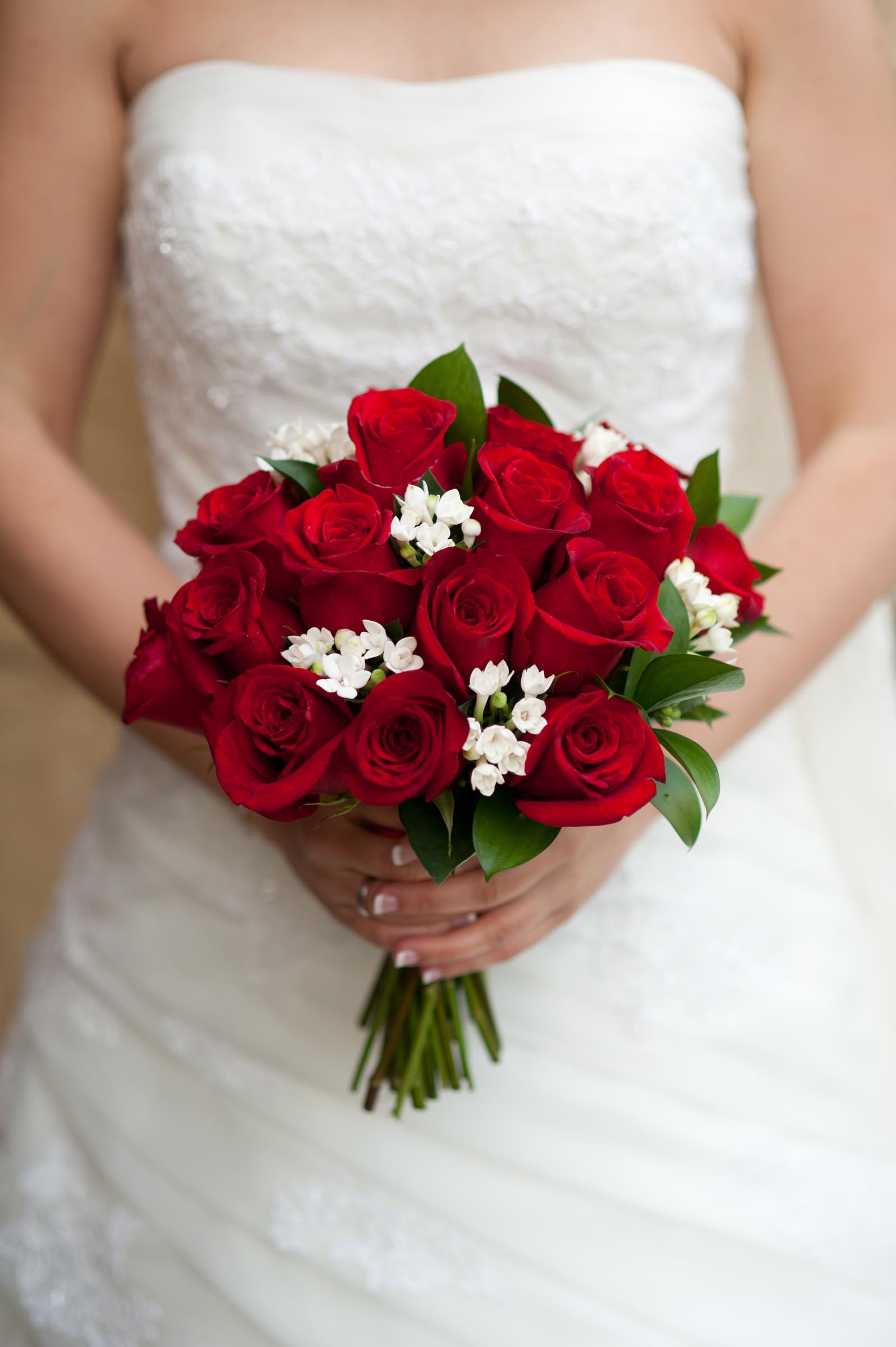 Brautstrauß Rosen
 Brautstrauß aus roten Rosen Heiraten mit braut