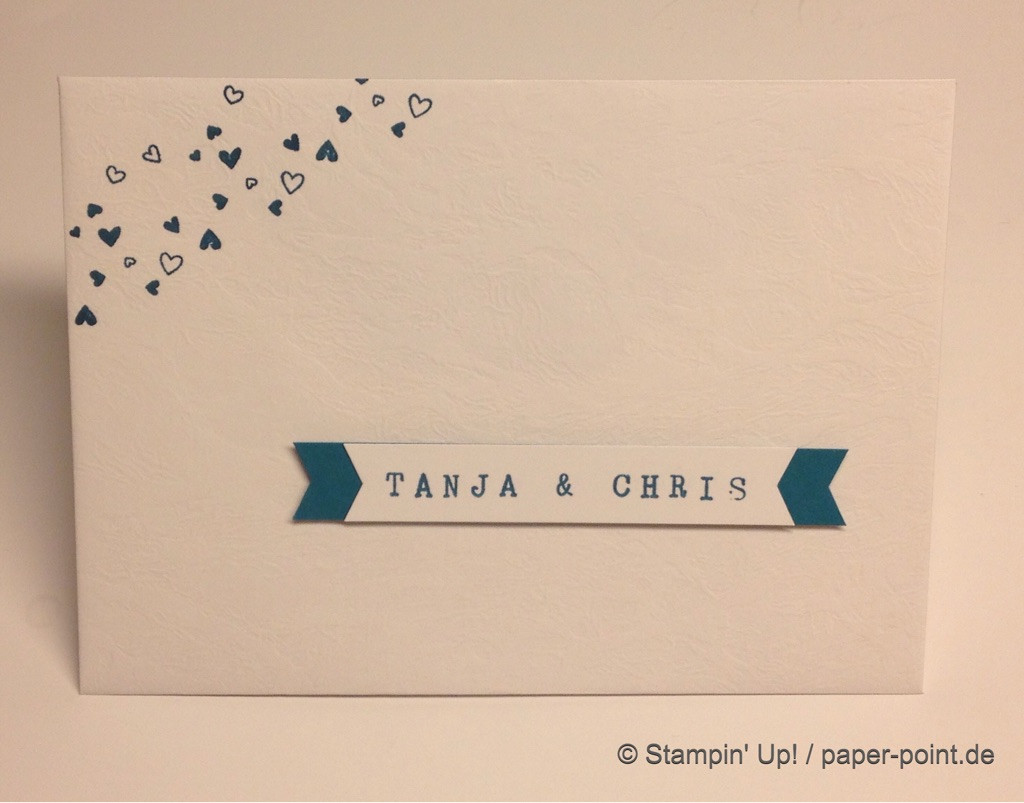 Briefumschlag Hochzeit Beschriften
 Confetti – Paper Point – Schönes aus Papier