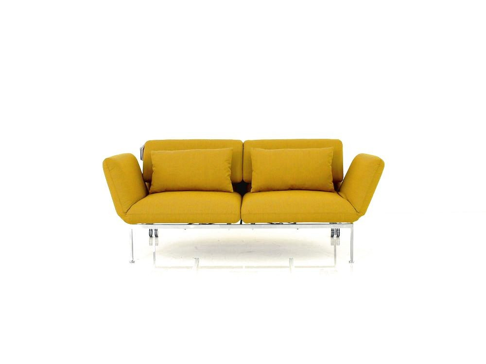 Brühl Sofa
 Brühl RORO medium Sofa in curryfarbigen Stoff mit Rollen