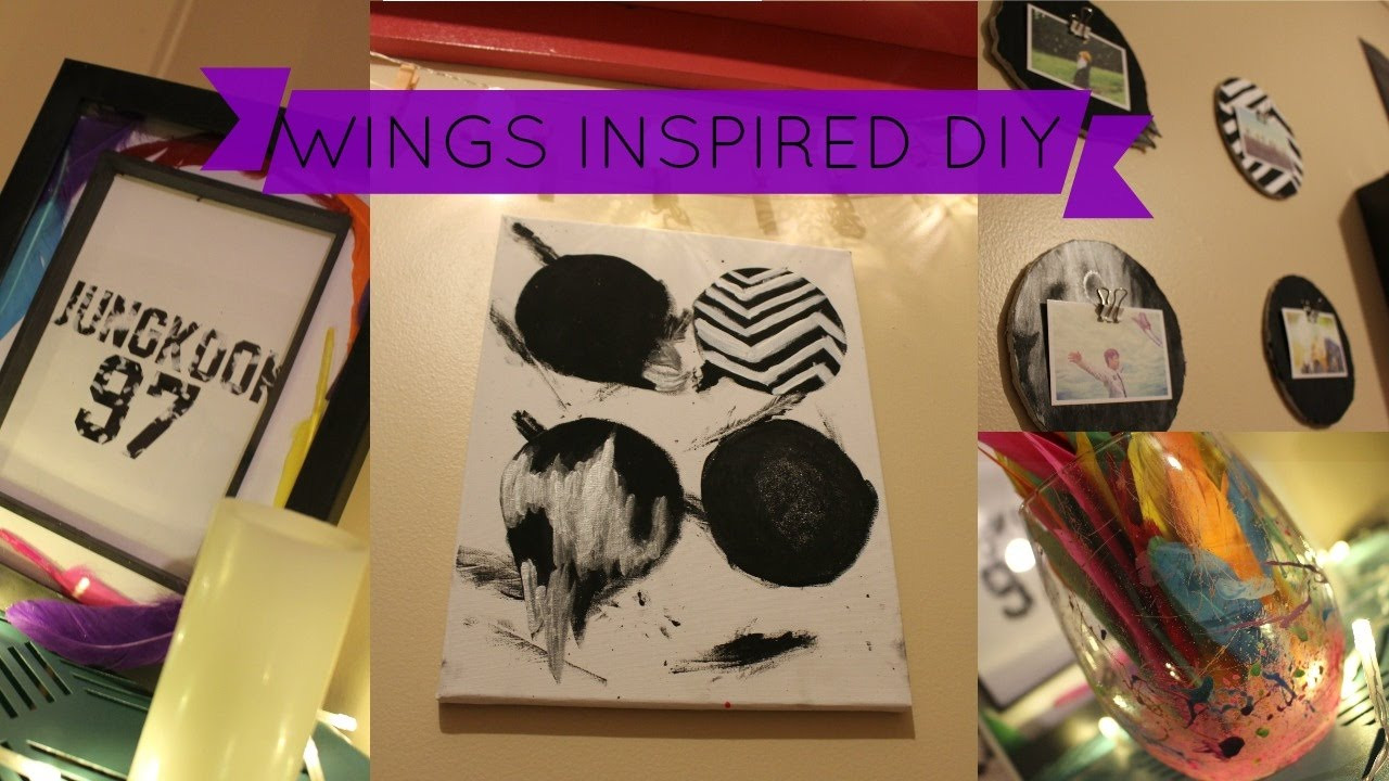 Bts Diy
 BTS Wings Inspired DIY