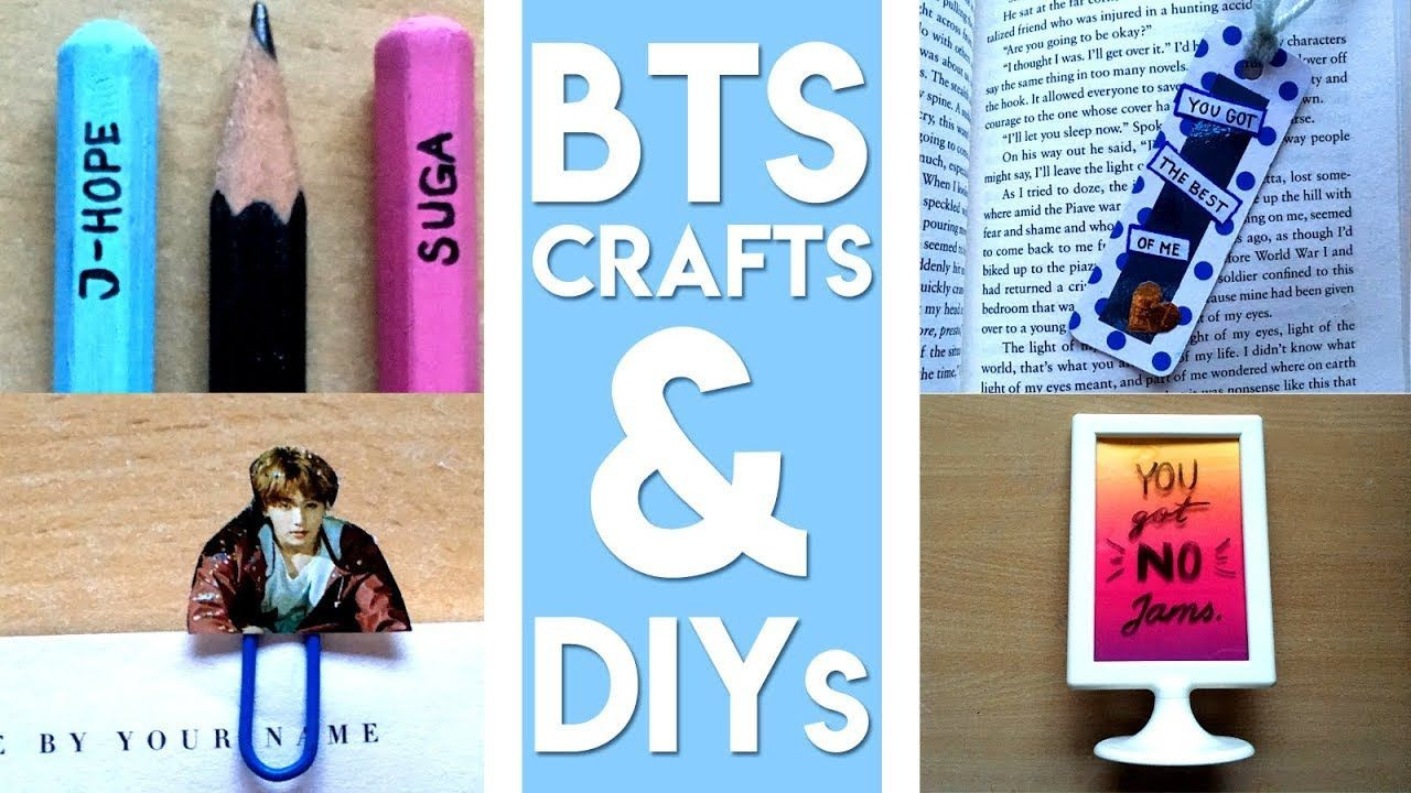 Bts Diy
 4 very easy BTS inspired DIYs & crafts to make when you re