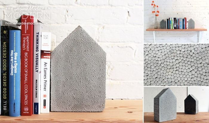 Buchstützen Diy
 15 einfache DIY Projekte mit Beton