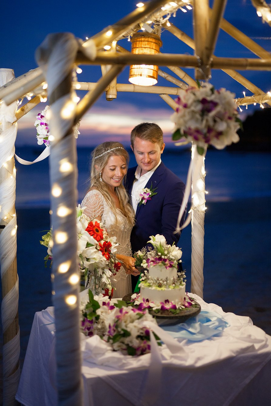 Buddhistische Hochzeit
 Pimalai Resort Koh Lanta Eine buddhistische