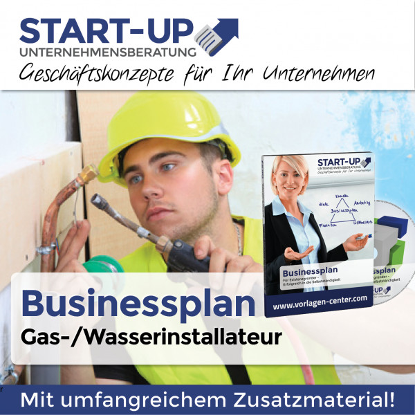 Businessplan Handwerk
 Businessplan Gas Wasserinstallateur