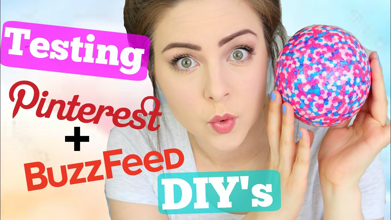 Buzzfeed Diy
 Testing Pinterest and Buzzfeed DIY s