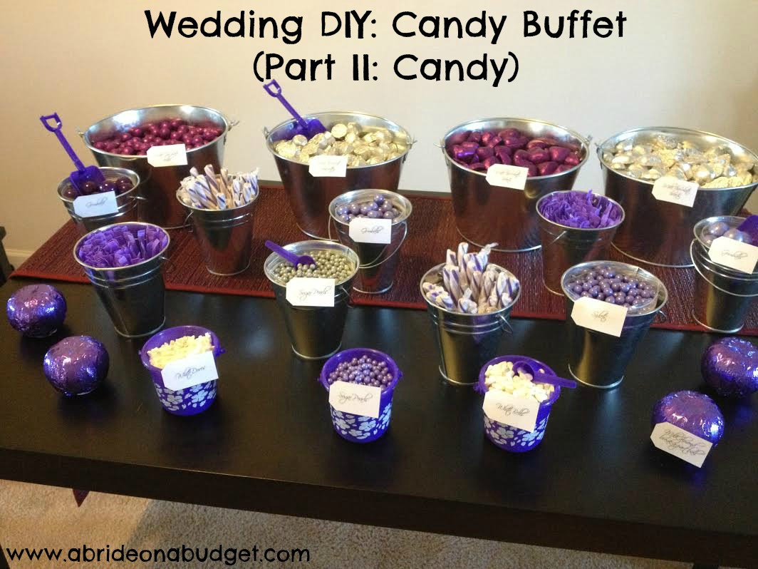 Candy Bar Diy
 Wedding DIY Candy Buffet Part II Candy Bar Math