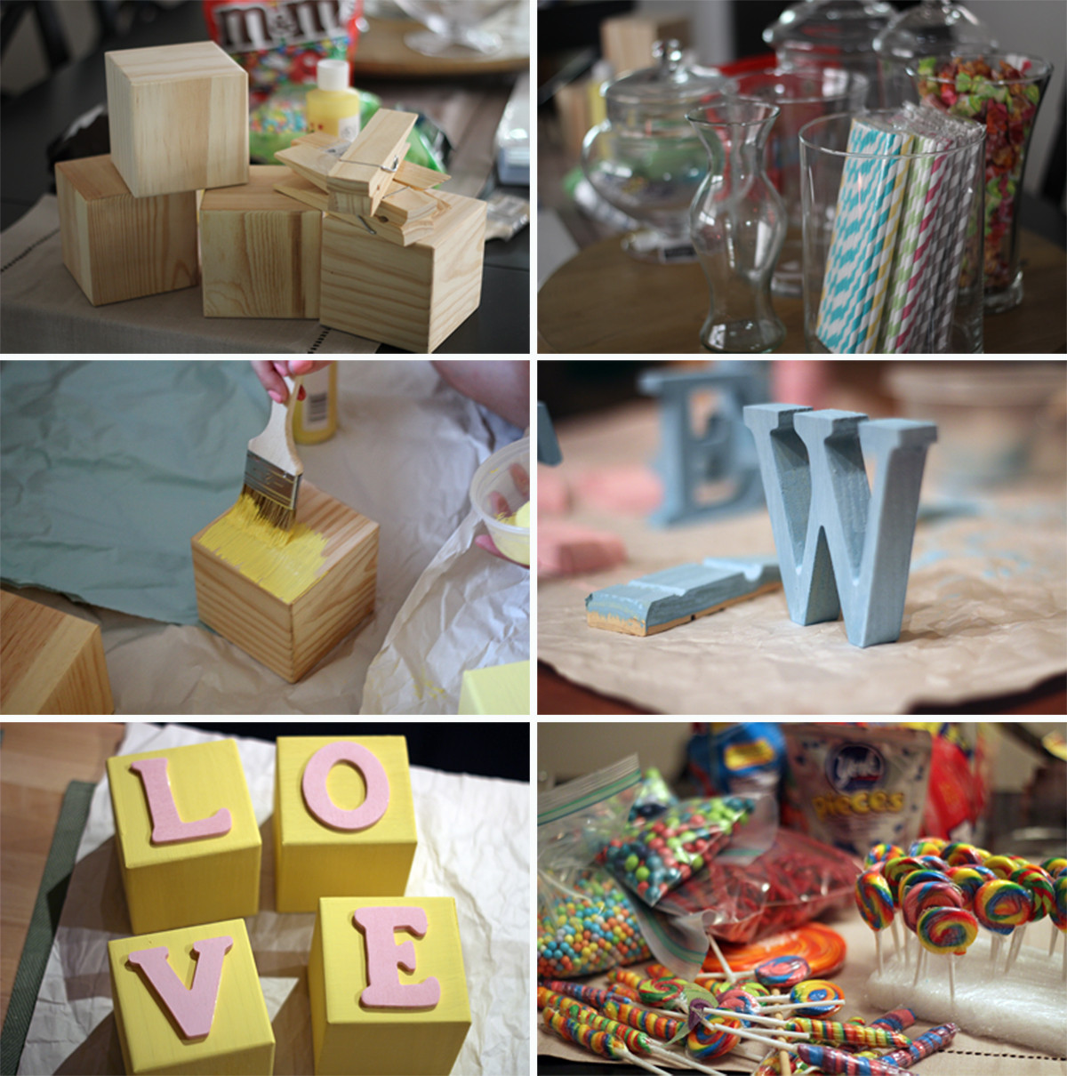 Candy Bar Diy
 a classy carnival baby shower – really risa