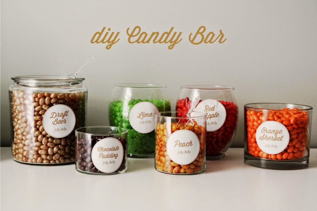 Candy Bar Diy
 DIY candy bar 101 with draft beer jelly belly jelly beans