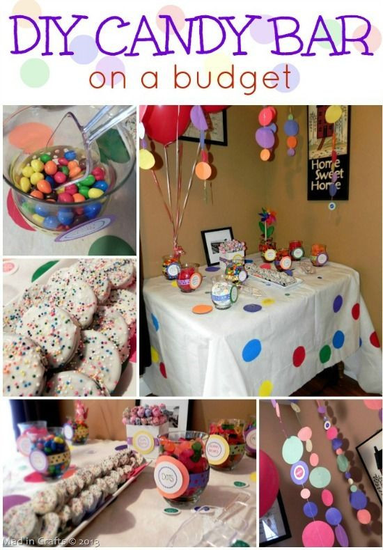 Candy Bar Diy
 17 Best ideas about Party Candy Bars on Pinterest