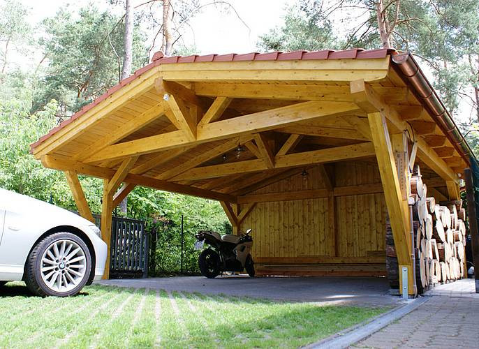 Carport Bauen
 Carport Novum1 bauen