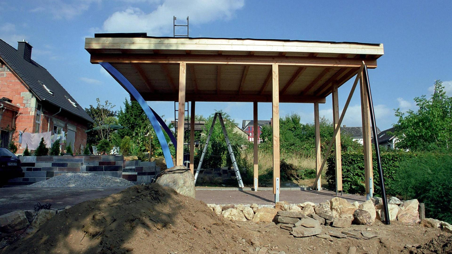 Carport Bauen
 Carport Wann ist eine Baugenehmigung erforderlich