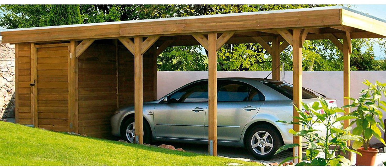 Carport Kaufen
 Carport mit Schuppen oder Abstellraum kaufen Günstige Preise