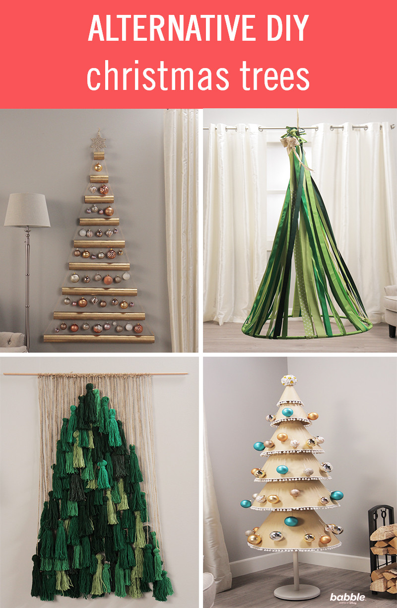 Christmas Tree Diy
 Alternative DIY Christmas Trees