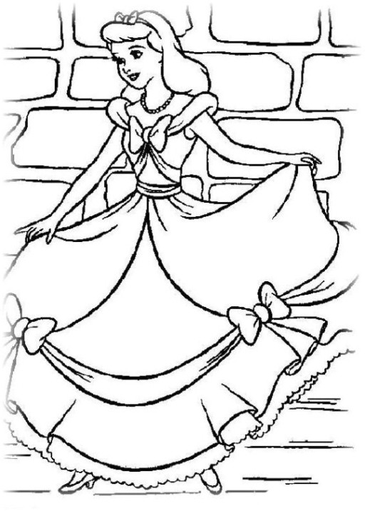 Cinderella Ausmalbilder
 Vorlagen zum Ausmalen Malvorlagen Cinderella Ausmalbilder 3