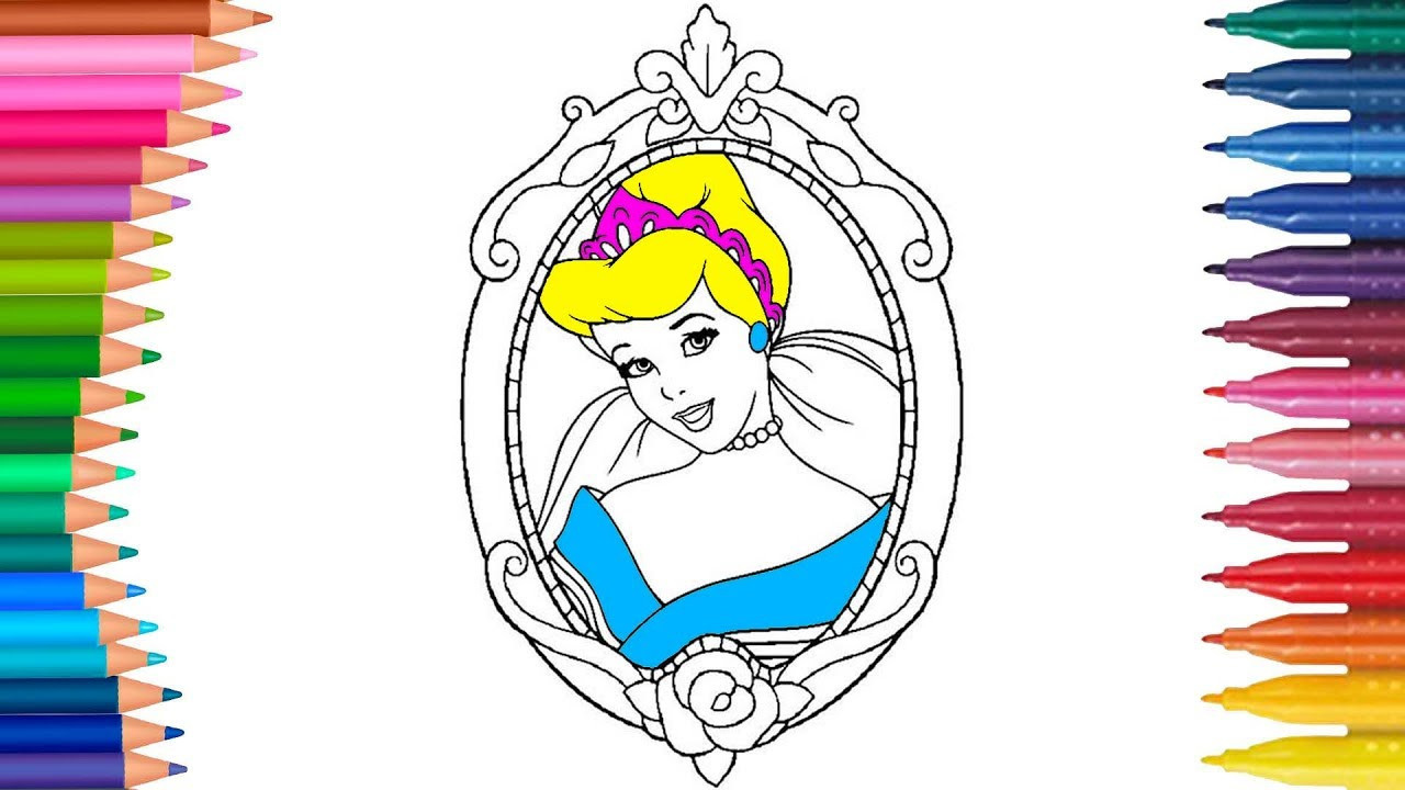 Cinderella Ausmalbilder
 Aschenputtel Ausmalbilder Färbung