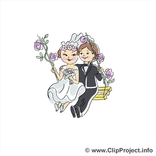 Clipart Hochzeit
 Schaukel Clipart gratis zu Hochzeit