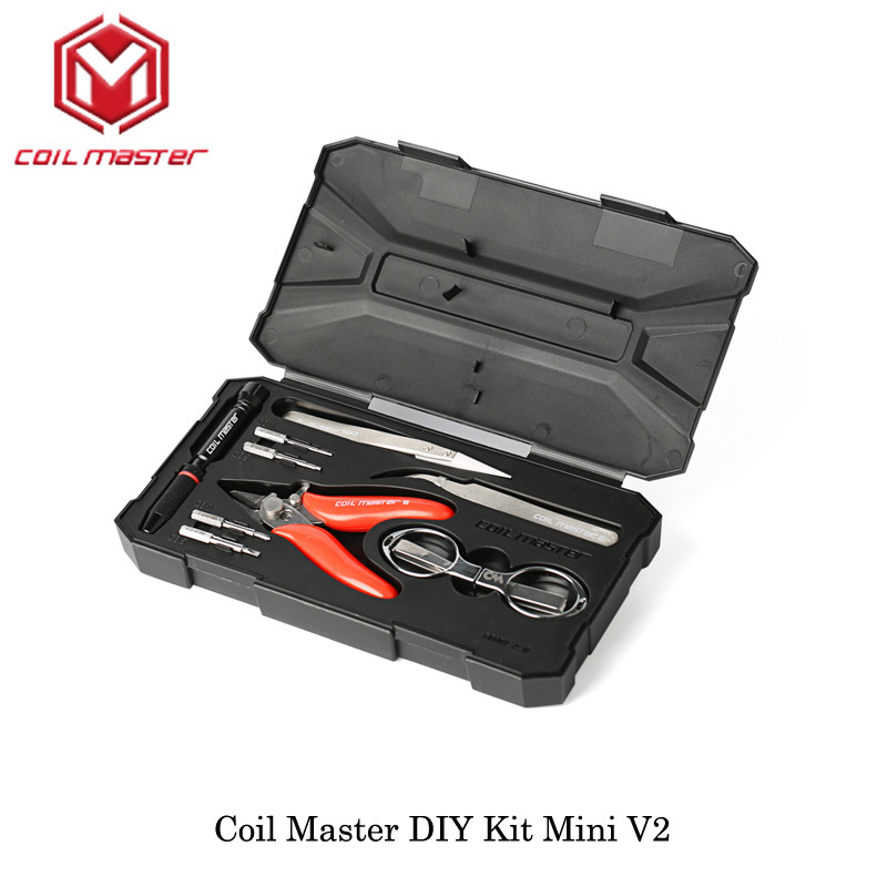 Coil Master Diy Kit Mini V2
 3pcs lot Coil Master DIY Kit Mini V2 CoilMaster V2