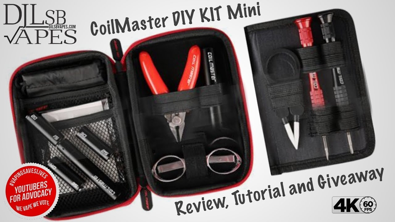 Coil Master Diy Kit V4
 Coil Master DIY KIT MINI Review and with Coiling Kit V4