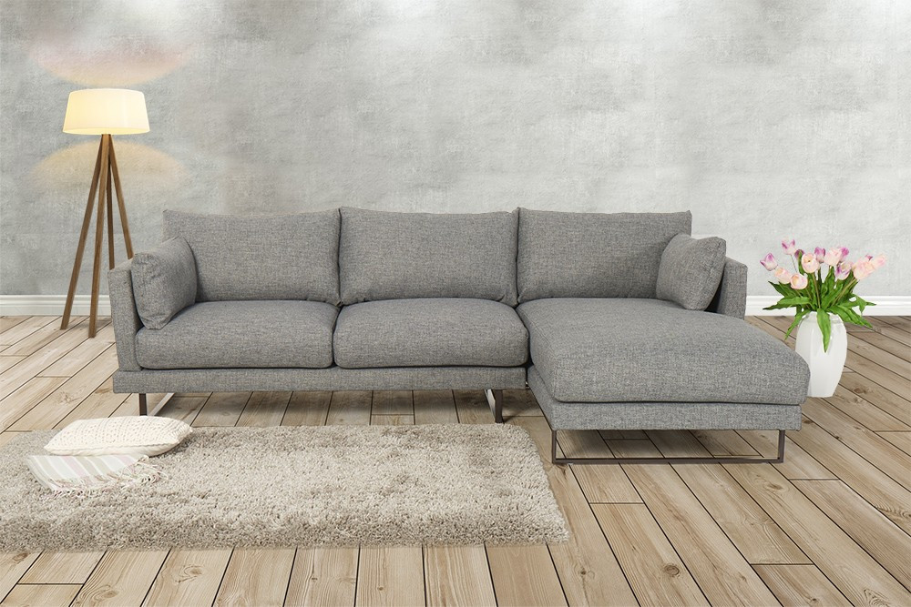 Couch Grau
 Martinotti Sofa Francesca grau Wohnzimmer Möbel