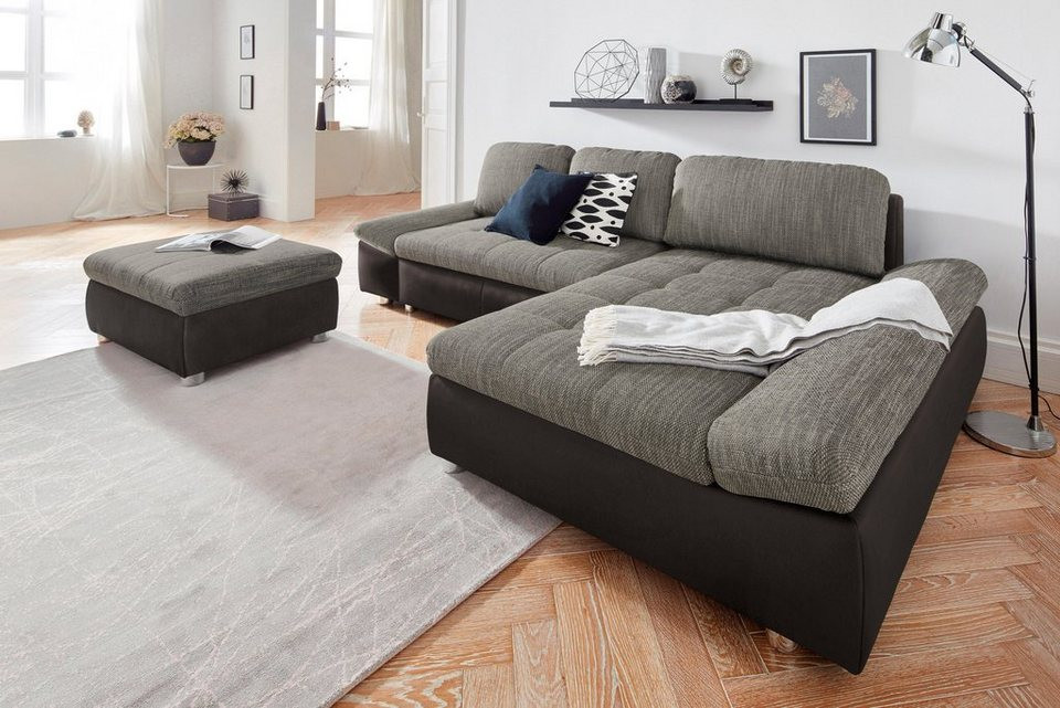 Couch Mit Bettfunktion
 sit&more Polsterecke Fabona wahlweise mit Bettfunktion