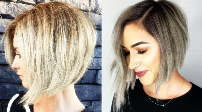 Damen Haarschnitt 2019
 Trendige Frisuren Bob 2019 Damen Mit Brille Für Bob