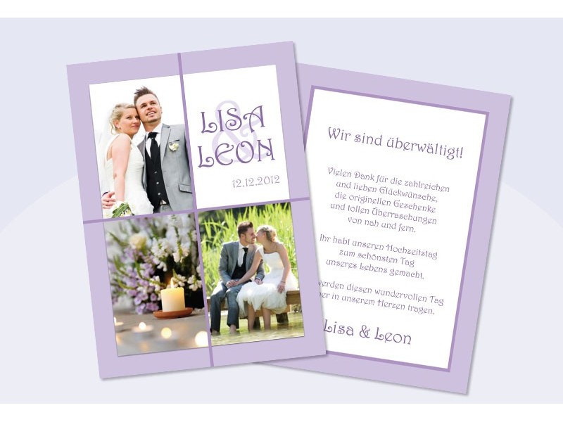 Danksagungskarten Hochzeit Text
 Danksagungskarten Hochzeit Karten Danksagung