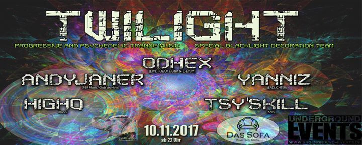 Das Sofa Bonn
 Twilight in Bonn Goa Party Dark Progressive Das Sofa