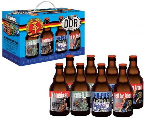 Ddr Geschenke
 Biergeschenk DDR Bier im 8er Party Pack HO Pils