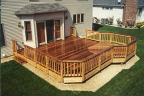 Deck 20
 20 x 20 Deck with 10 Extension Building Plans ly at