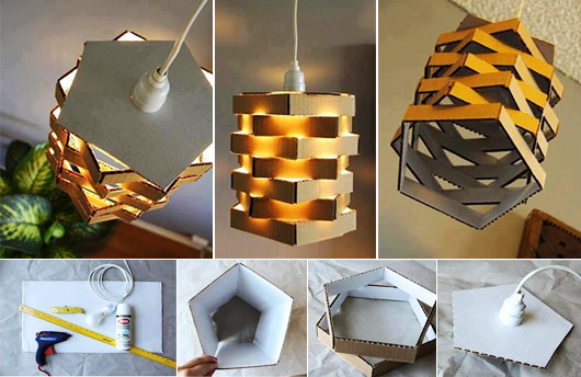 Deckenlampe Diy
 35 Bastelideen für DIY Lampe fresHouse