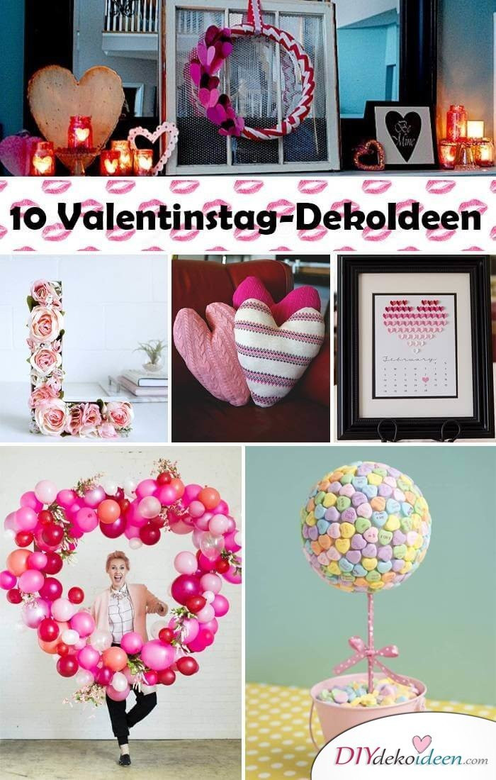 Deko Ideen Diy
 10 tolle und romantische DIY Deko Ideen für den Valentinstag