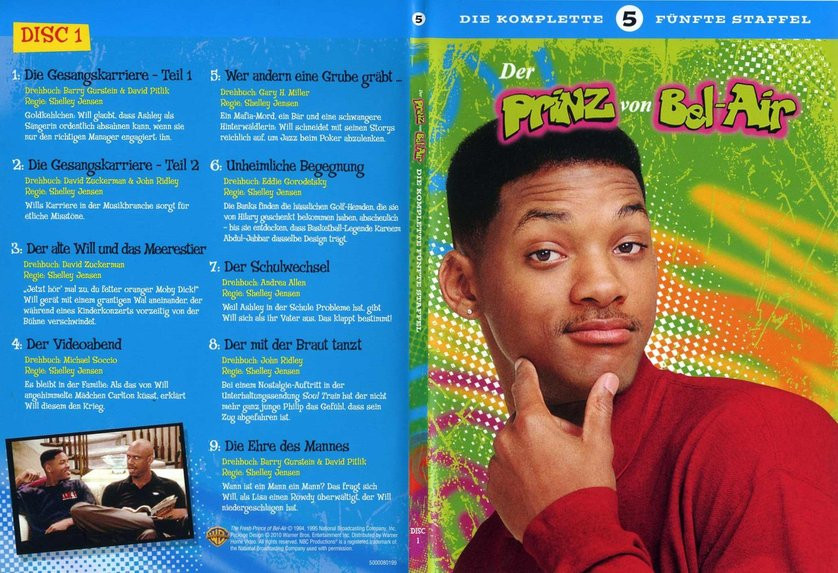 Der Prinz Von Bel Air Stream
 Der Prinz von Bel Air Staffel 5 DVD oder Blu ray leihen