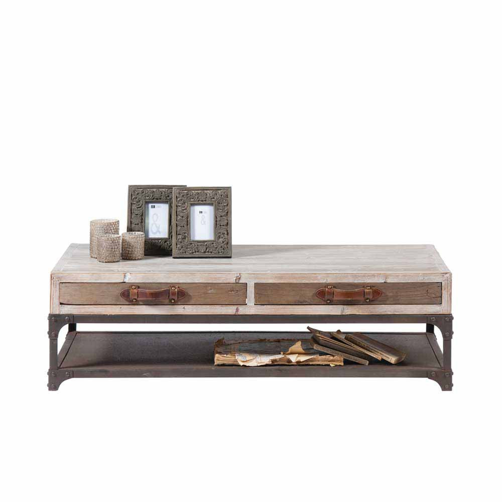 Design Couchtisch
 Design Couchtisch Regison in Braun Grau Kiefer