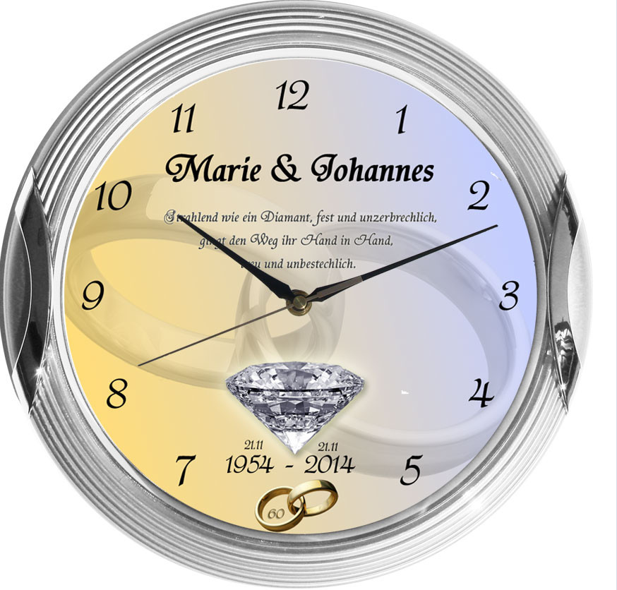 Diamant Hochzeit Geschenk
 Diamant Hochzeit Geschenk