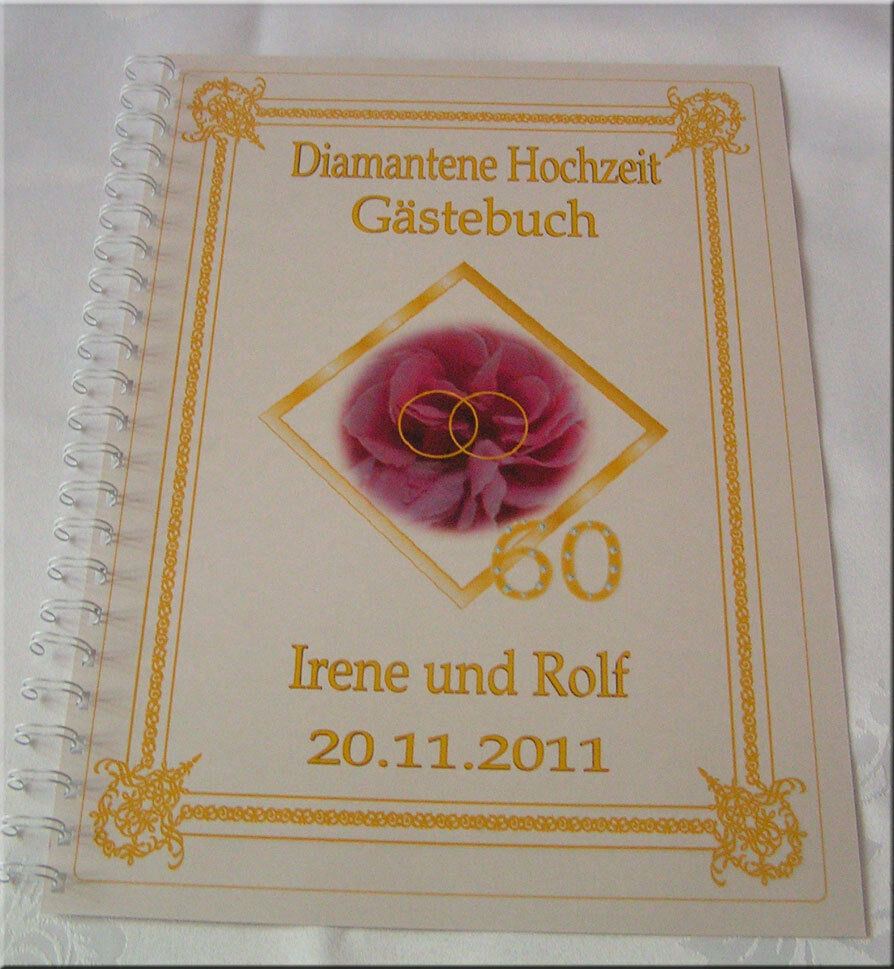 Diamantene Hochzeit Geschenk
 Festzeitung Hochzeit