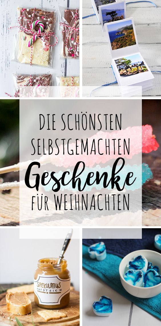 Die Schönsten Geschenke
 Die schönsten selbstgemachten Geschenke zu Weihnachten