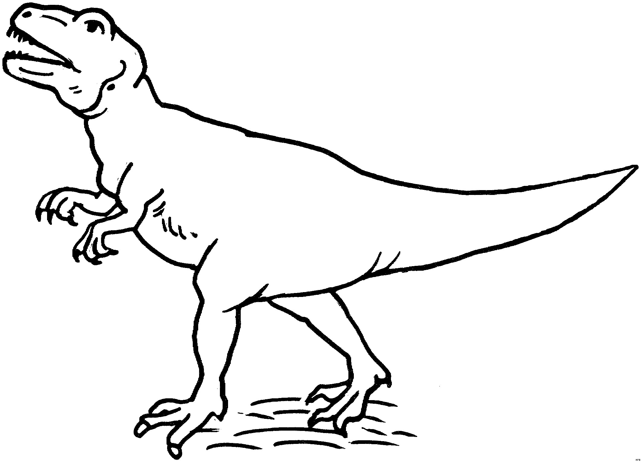 Dinosaurier Ausmalbilder Tyrannosaurus Rex
 t rex ausmalbild – Ausmalbilder für kinder