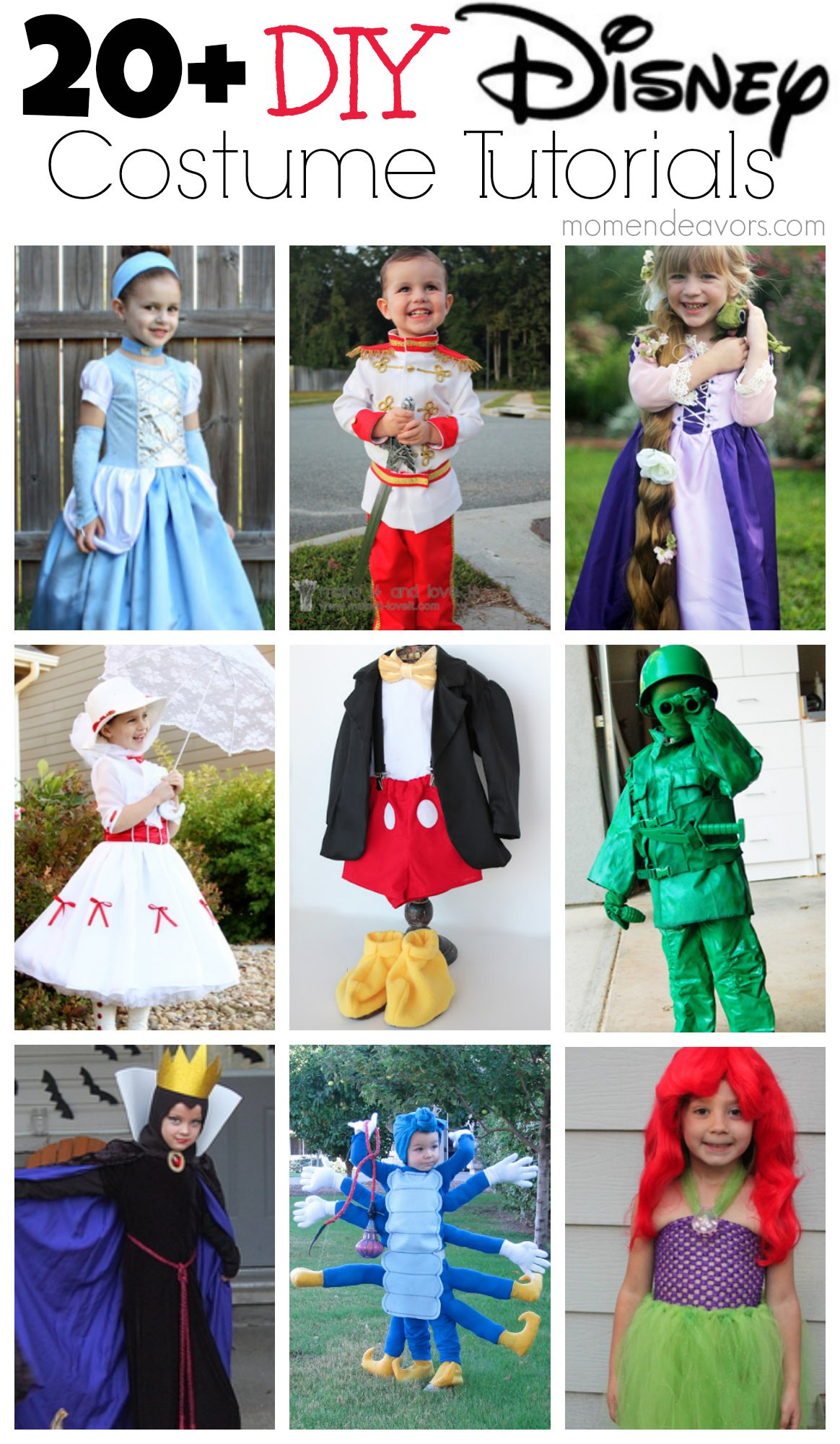 Disney Diy
 20 DIY Disney Halloween Costumes