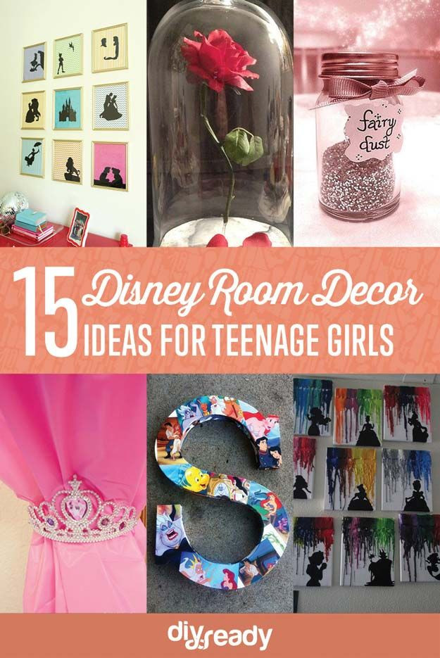 Disney Diy
 Disney Bedroom Designs for Teens Cool Crafts